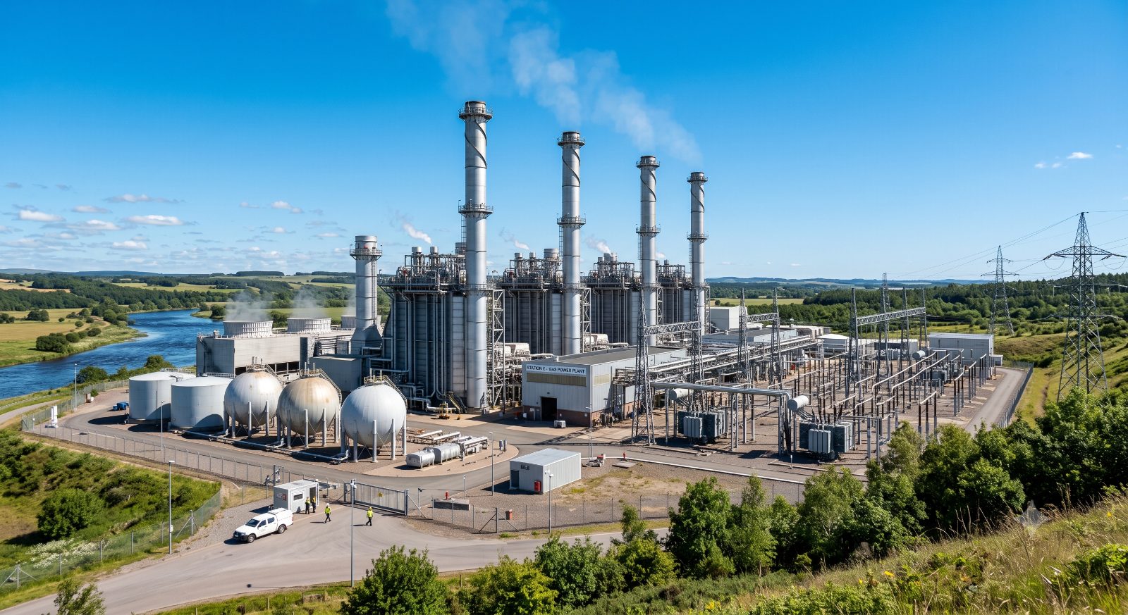 Gas-fired thermal power plant